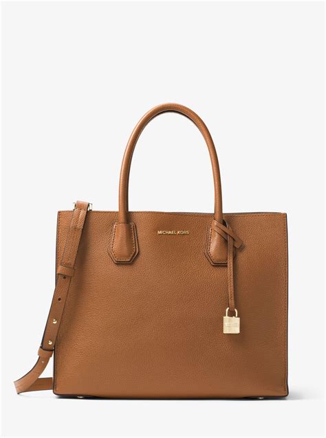 michael kors small brown bag|michael kors brown tote bag.